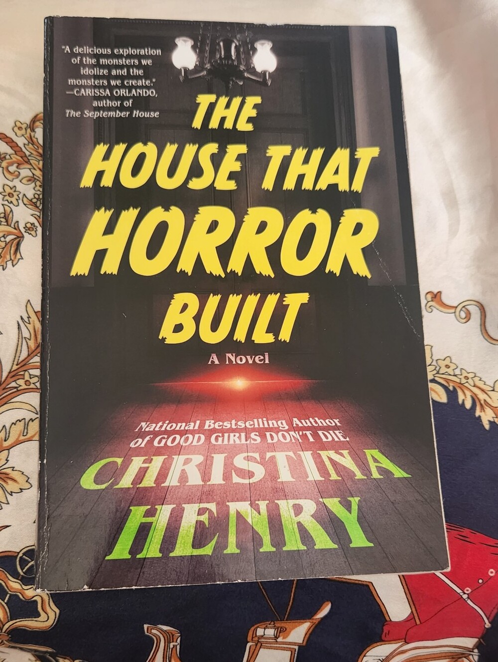 First Edition The House That Horror Built Book Christina Henry